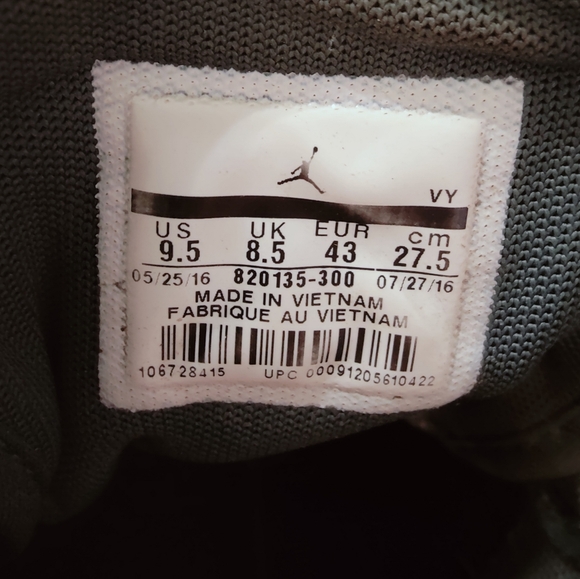 Nike Men's Air Jordan 1 Flight 4 Basketball Shoes Sneakers, Sz 9.5 - Picture 14 of 14